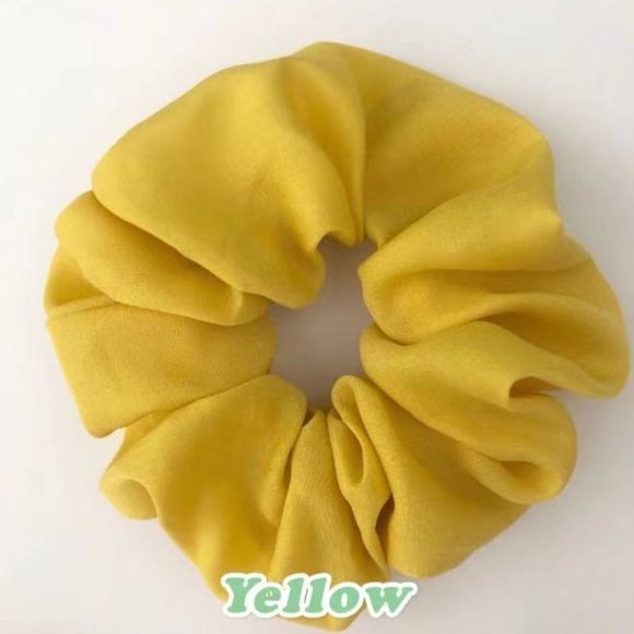 Set of 9 Scrunchies Satin Scrunchies - Picture 9 of 10